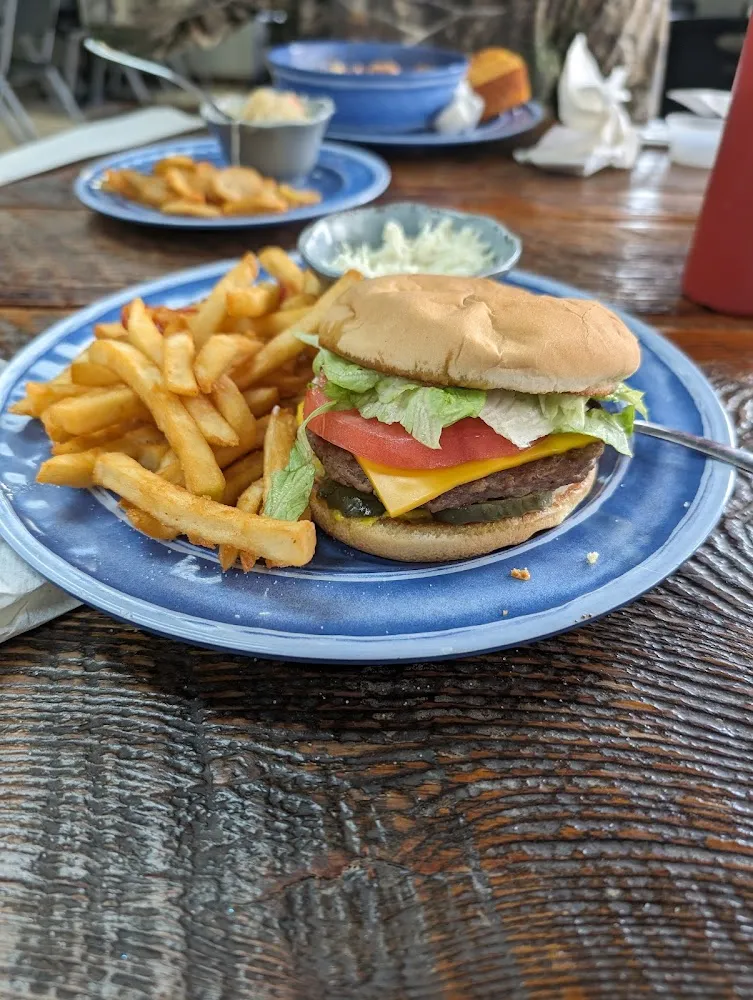 Cheeseburger and Fries